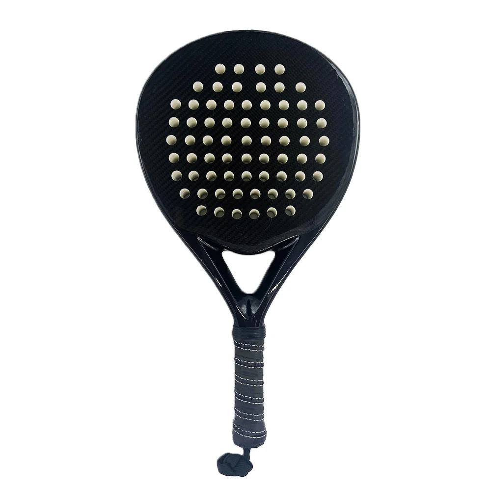 Low MOQ Factory price High Quality custom padel tennis rackets full carbon fiber professional padel rackets