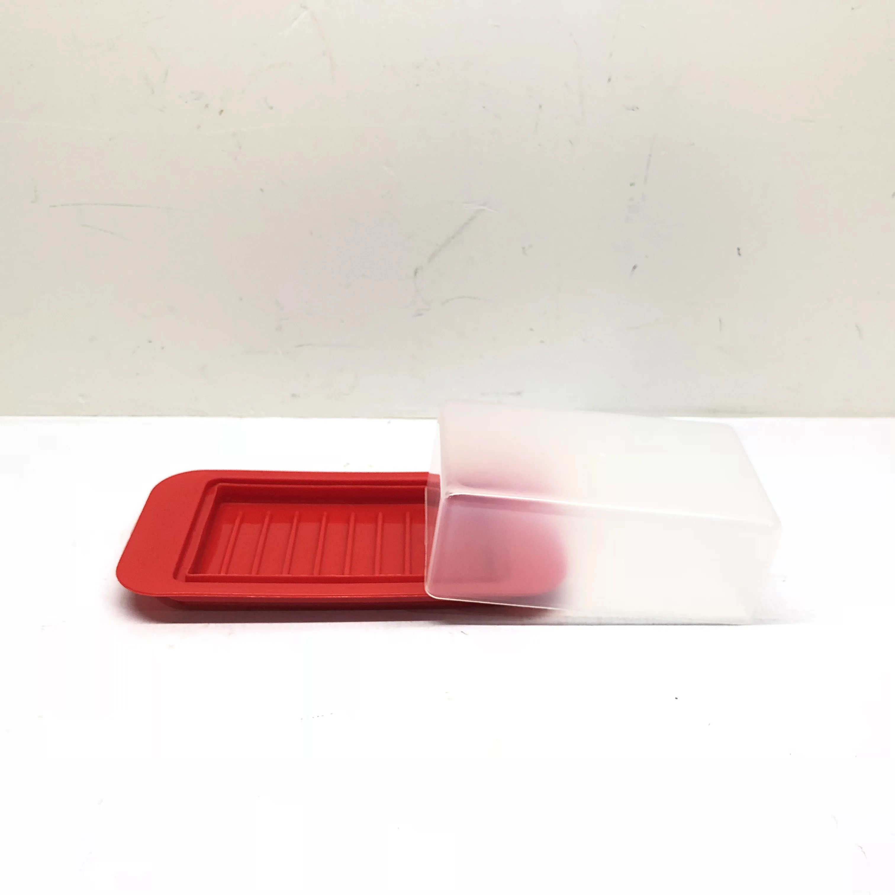 
Manufacturer eco friendly custom logo printed rectangle margarine packaging containers plastic butter box with lid 