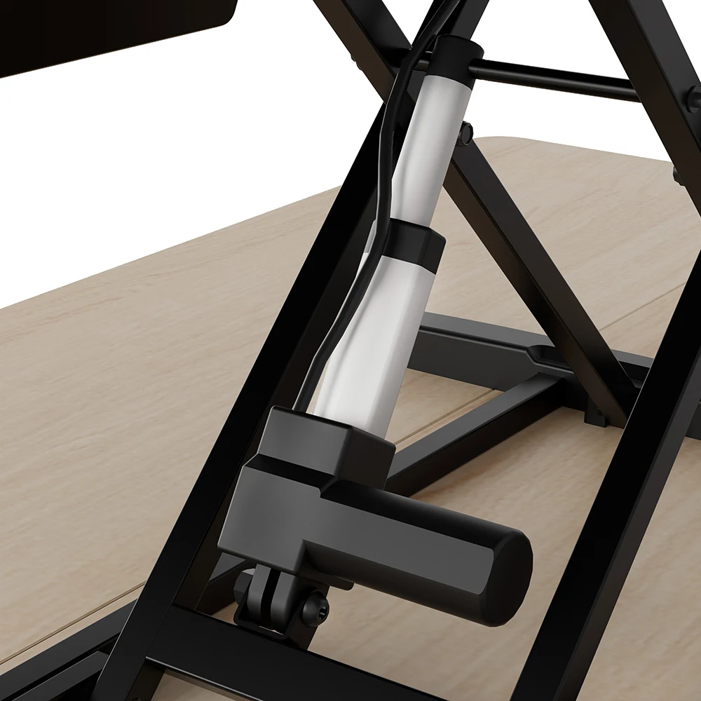 AUKI Economical Office Workstation Height Adjustable Desk Converter,Electric Stand Up Desk