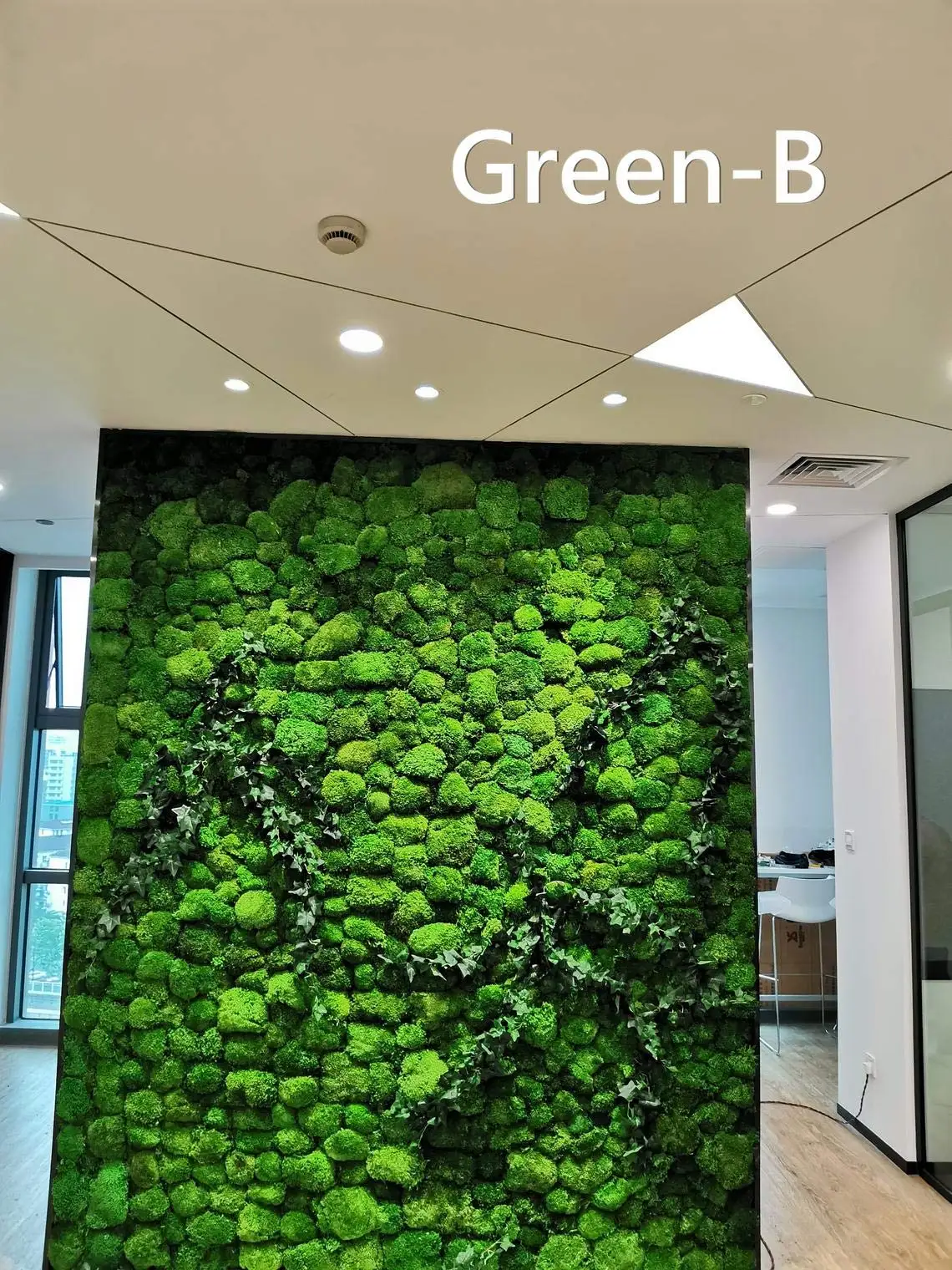 Every Love Preserved Pole Moss Pillow Bun Cushion Real Natural Green DIY Kit for Decorative Terrariums Gardening Art Wall Decor