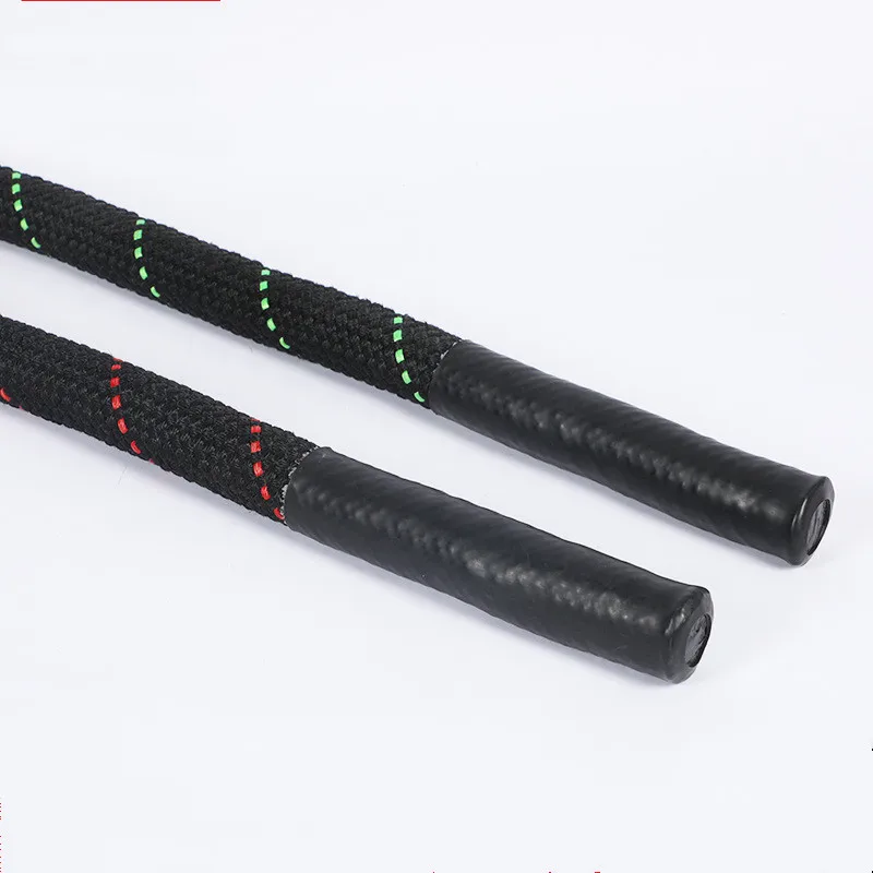 China Poly Dacron  Economic and Efficient 38mm 50mm Sleeve Sisal Climbing Fitness Battle Rope