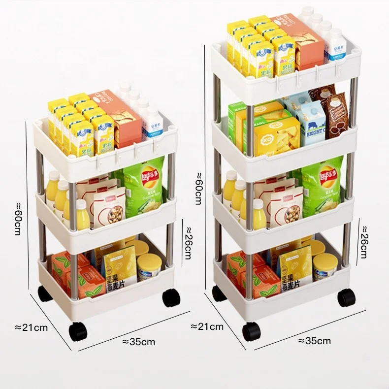 New Arrival Storage Bins Excellent Bathroom Gap Holder Plastic Save Space Shelf SBS558