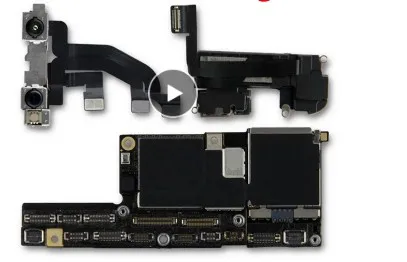 Original unlocked Mainboard without  with face  ID  For iPhone  x 64gb 256gb motherboard