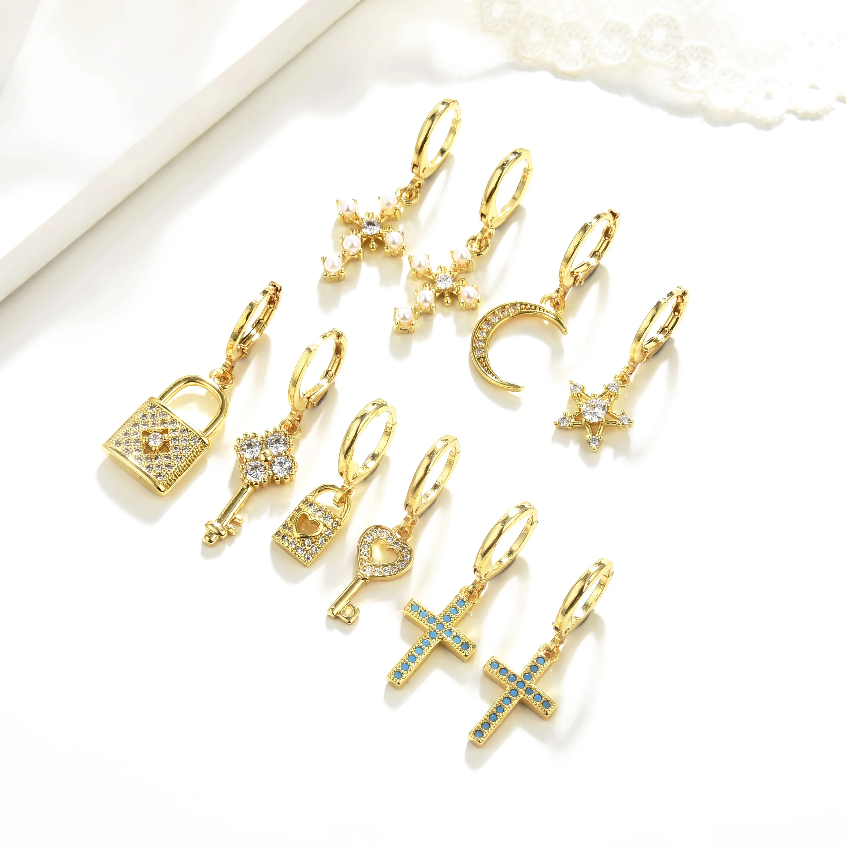 Elfic Jewelry Newest Design earrings women hoop earrings custom jewelry fashion jewelry bracelets & bangles