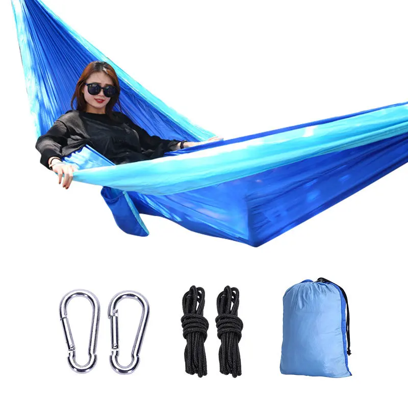 
Outdoor tent hammock Encrypted net double hammock ultra light nylon camping hammock 