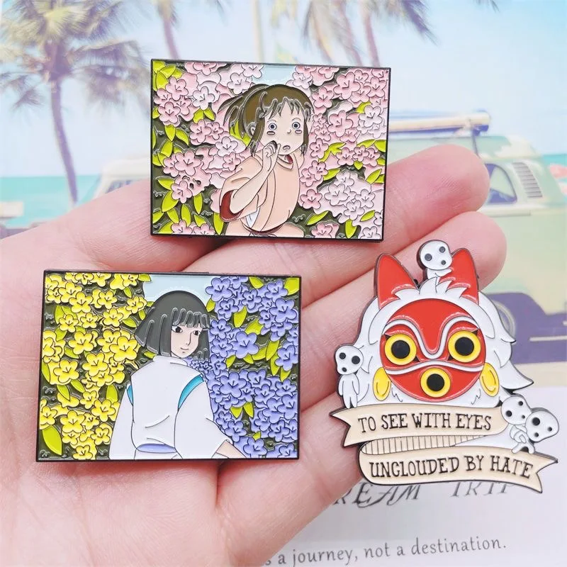 Manufacture Custom Anime Metallic Badge Gift Lapel Gold Plated Hat Pin Set Soft Hard Enamel Pins for promotion