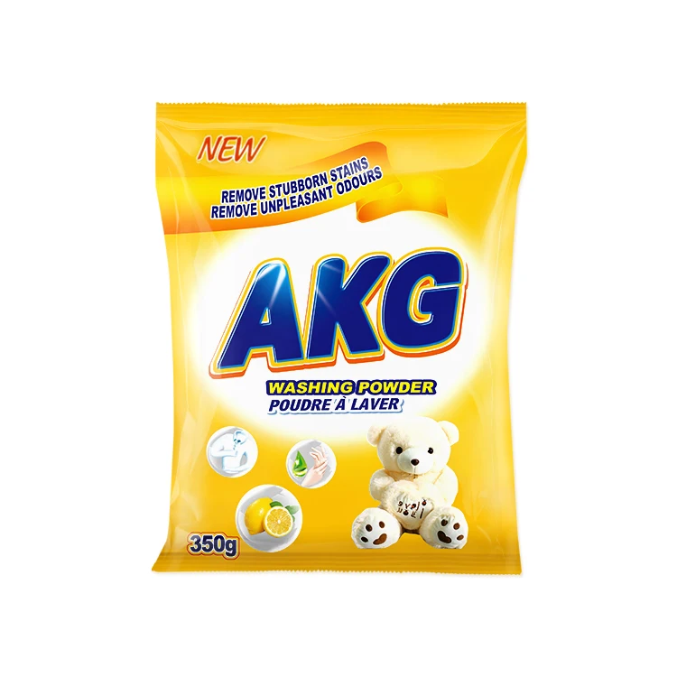 OEM High Quality Hot Selling 350g Washing Powder Laundry Factory Price Remove Tough Stains Deeply Laundry Powder Soap Detergent