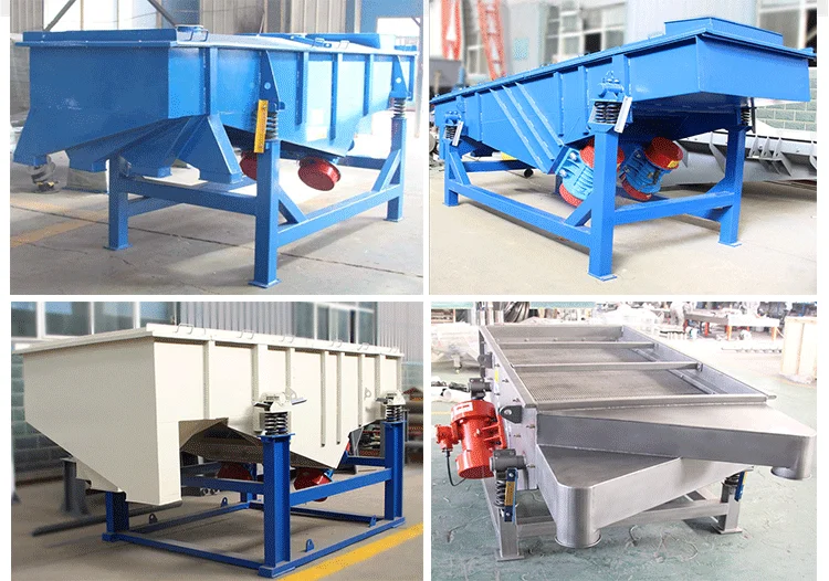 Factory price Sand sifting machine industrial linear vibrating screen sieving equipment