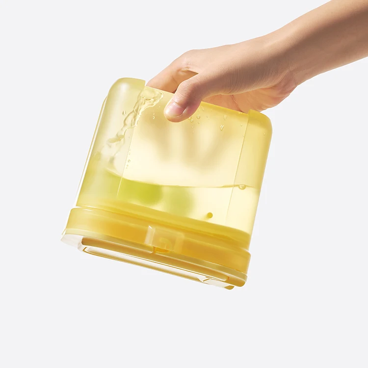 multi-functional travel portable plastic airtight baby formula milk powder dispenser container jar food storage organizer box