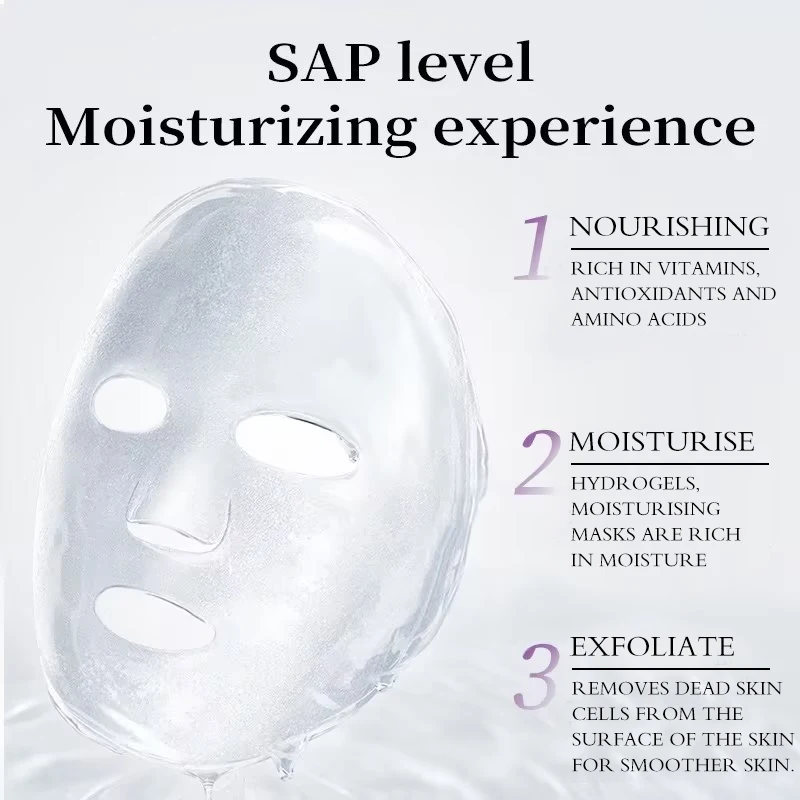 OEM Factory Beauty Skin Care supplier Moistening Sheet Face Mask Best Selling Fashion Natural Aloe Vera Gel Extract Facial Mask