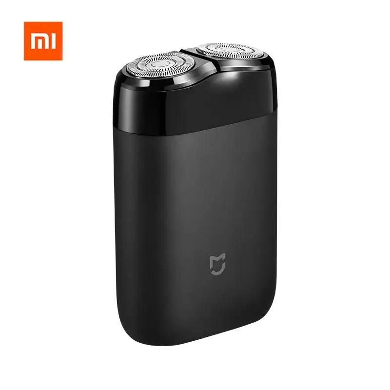 Электробритва Xiaomi Mijia S100 Мужская стальная, портативная Водонепроницаемая бритва с двумя плавающими головками и USB-зарядкой