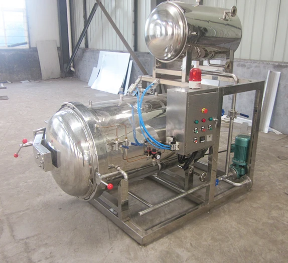 Food And Beverage Sterilizing Autoclave Retort Sterilizer kettle for jars and cans / autoclave sterilizer pot