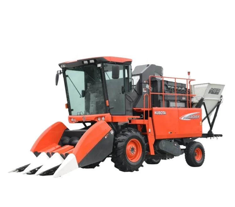 Farm corn harvester Kubota 4YZB-4(PRO1408Y-4) self-propelled corn combine harvester