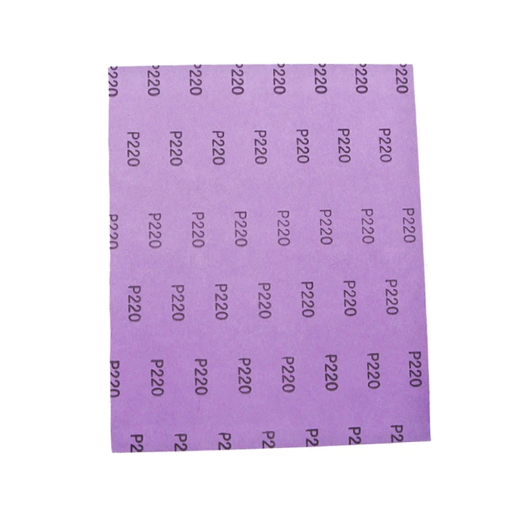 RMC Quality Purple 9*11 inch sand paper  Abrasive paper sandpaper