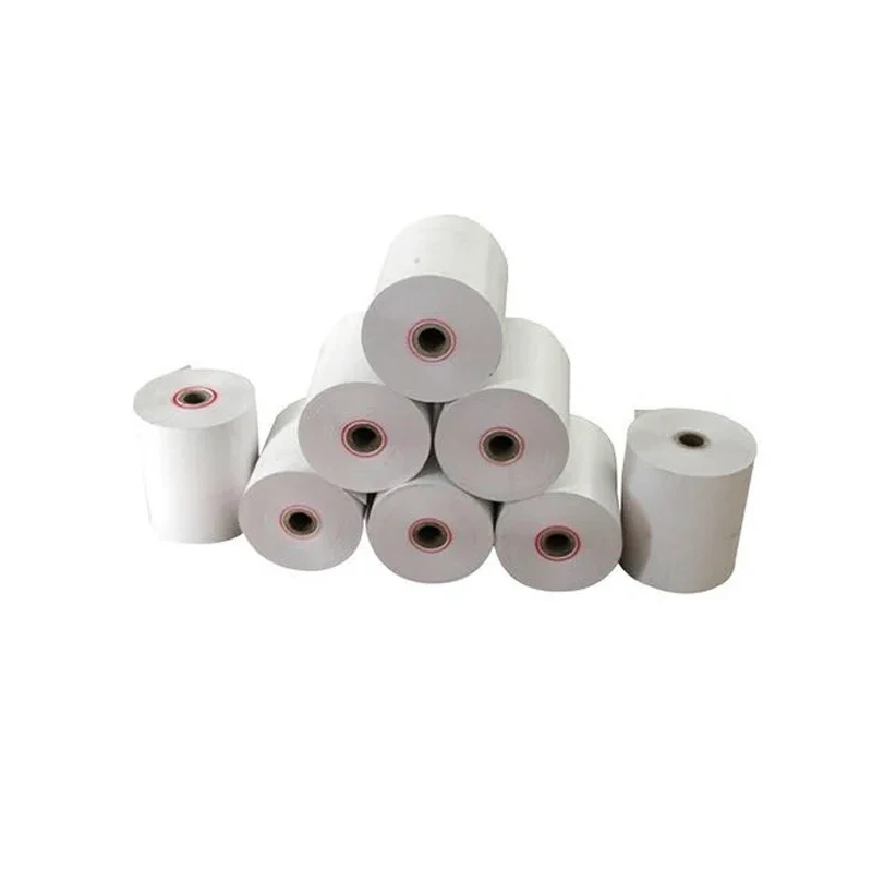 Custom size OEM service 80mm 57mm Thermal Receipt Cash Paper High Quality Thermal Paper water proof BPA free