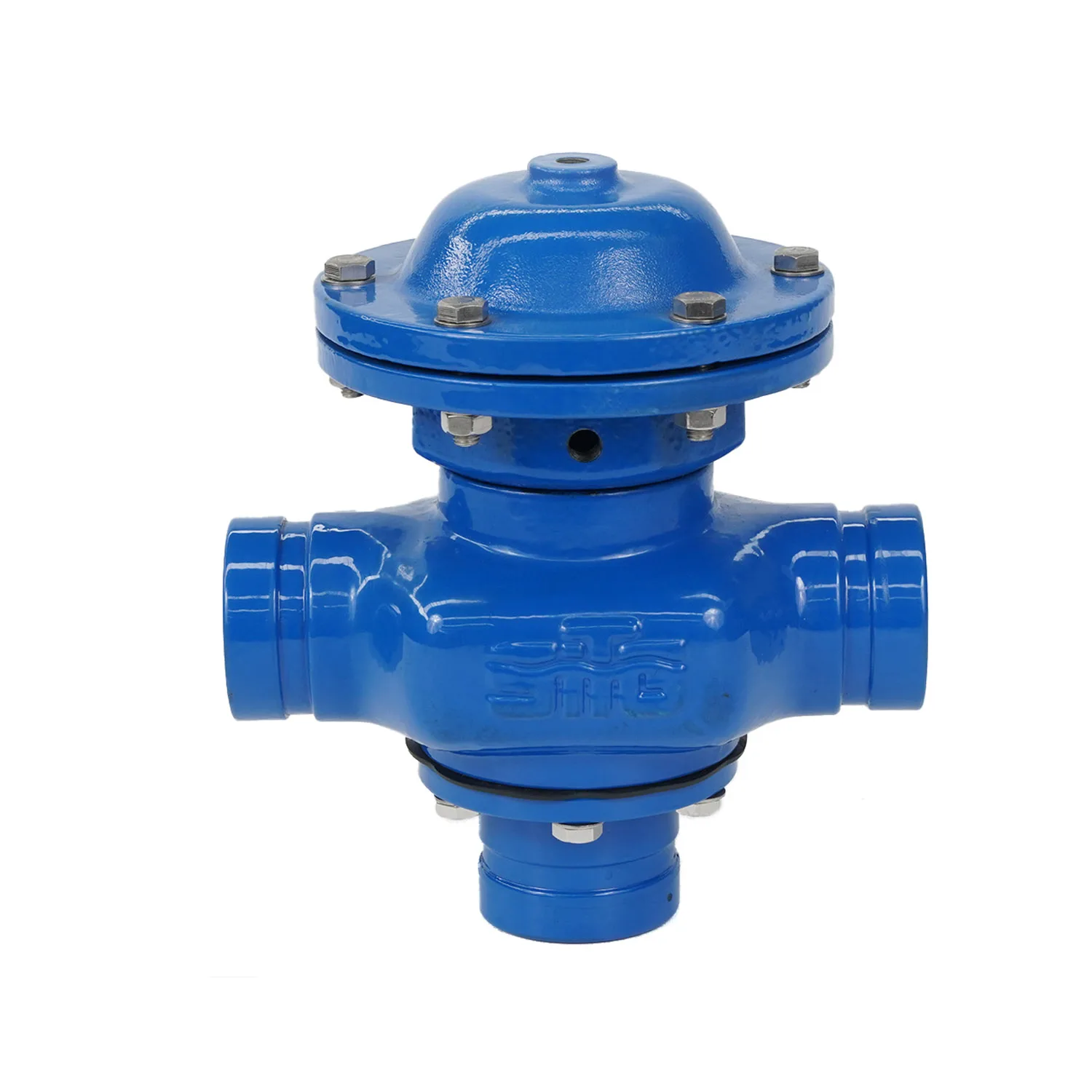 Backwash valve for irrigation water