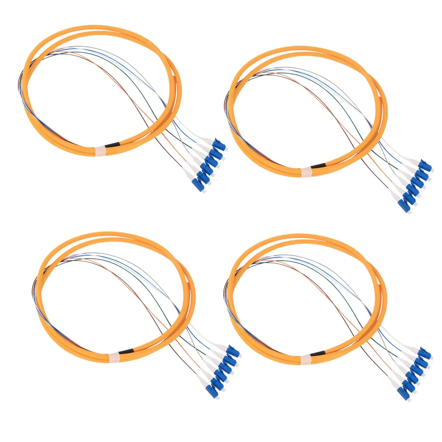 FTTH Optic Fiber Pigtail SM MM Pigtail SC FC LC ST Pigtail With APC UPC Connectors