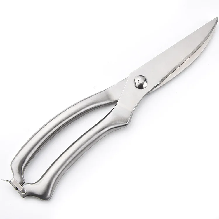 Chicken Bone Fish Cutting Stainless Steel Multifunctional Scissors 9 Inch Kitchen Shears