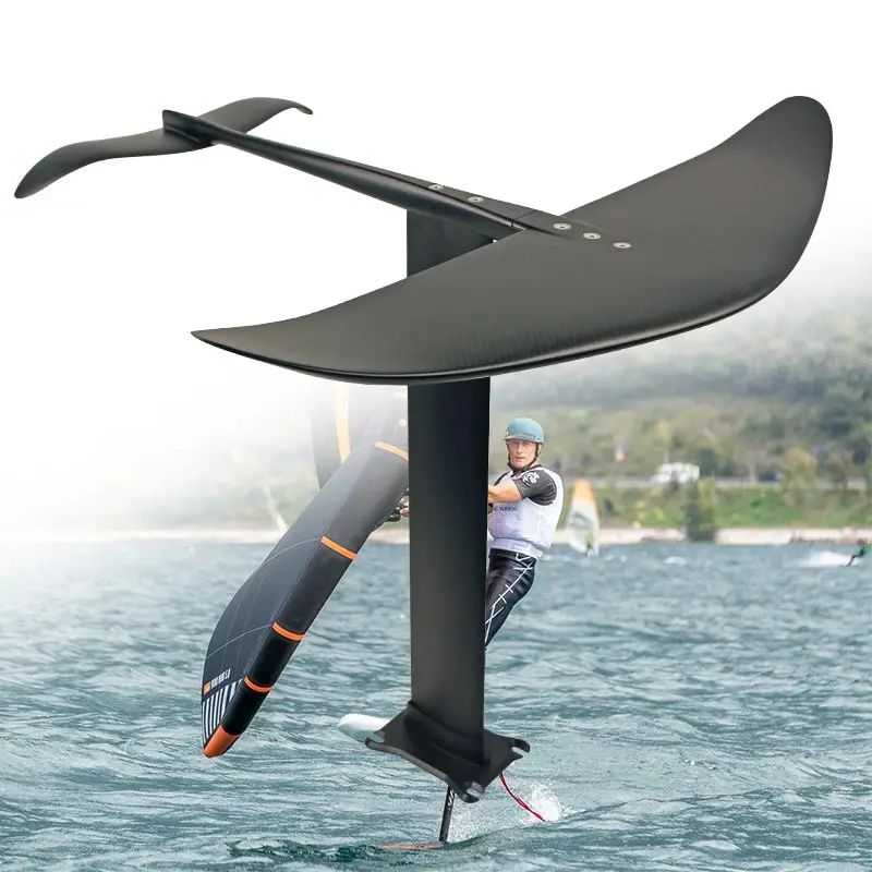 Latest Full Carbon Fiber 3K Hydrofoil Surf Board Water Surfing Wing-surfing Wind Sailing Paddle Kite Wing Foil Set