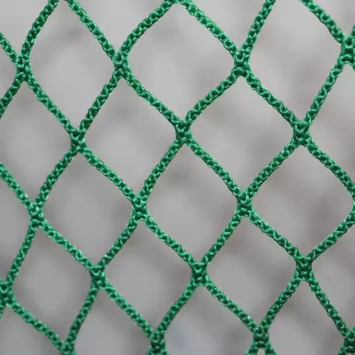 Cricket & Football Sports Nylon Cargo Safety Net for Kids Climbing Knotless Practice Netting with HDPE Plastic