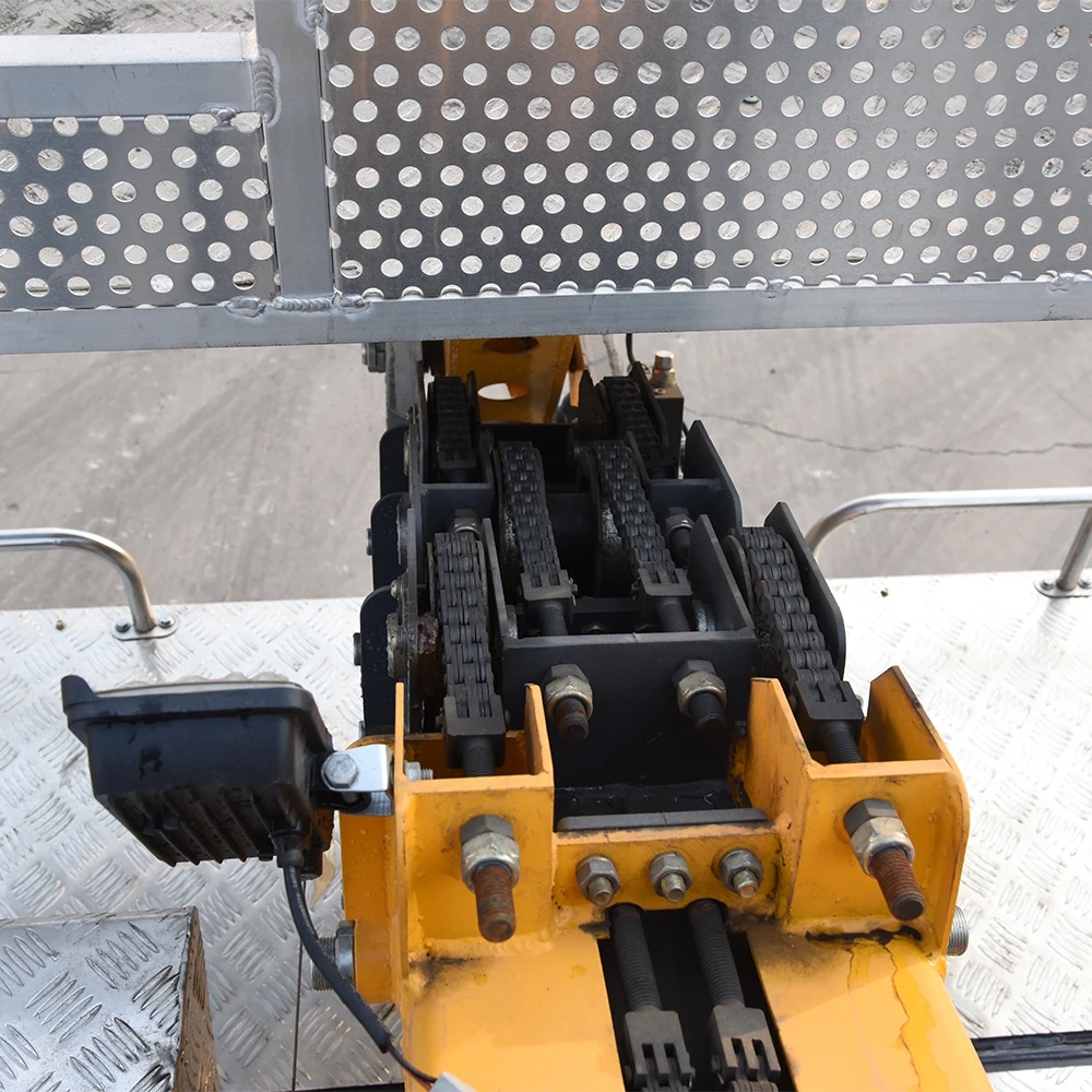 Hydraulic Man Lift Straight Arm 27m JMC Vehicle Mounted Aerial Work Platform Lift Capacity