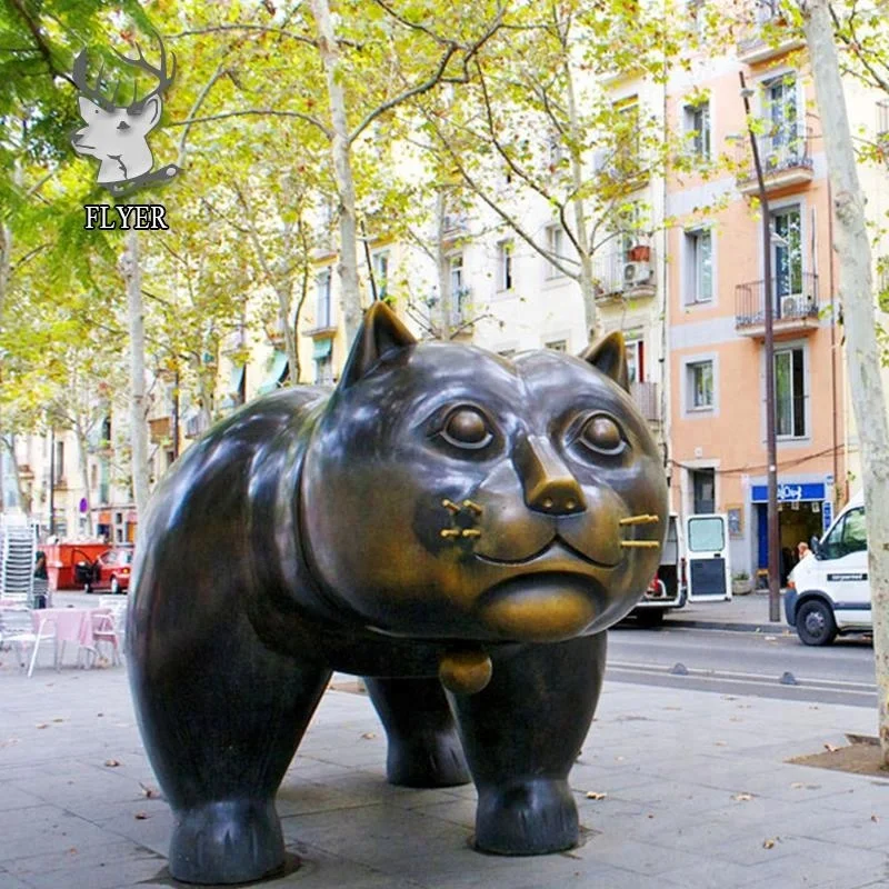 Hot selling art garden decoration abstract fernando botero bronze fat horse statue