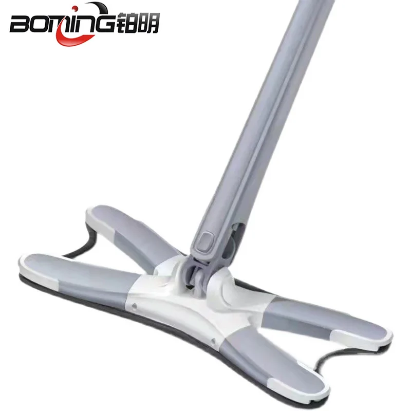 Швабра X-type 360 градусов легкая отжимная из микрофибры с стержнем нержавеющей стали для уборки дома и пола