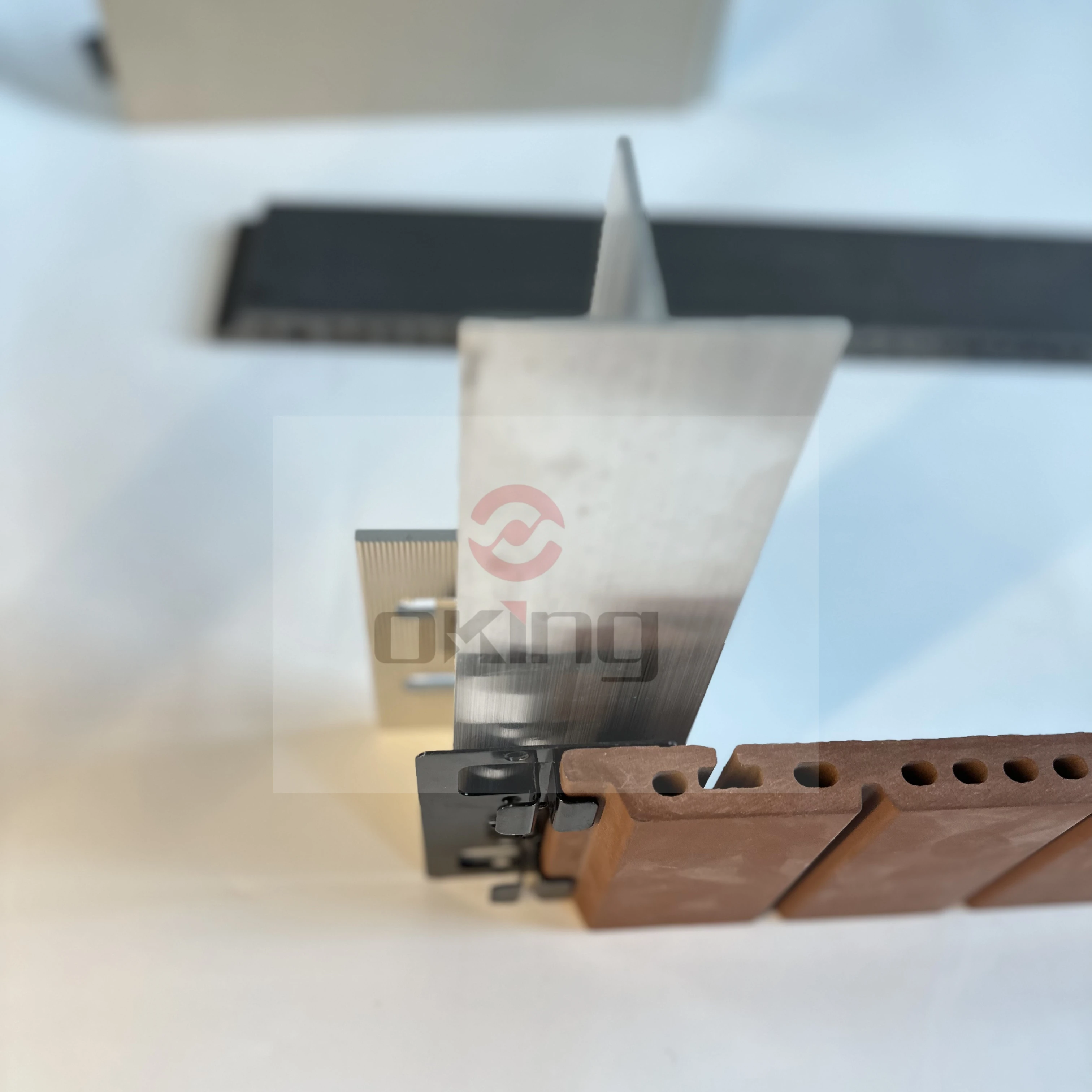 Factory Direct Sells Aluminum Profile T or L Powder Coating for suspended ventilated facade system cladding system