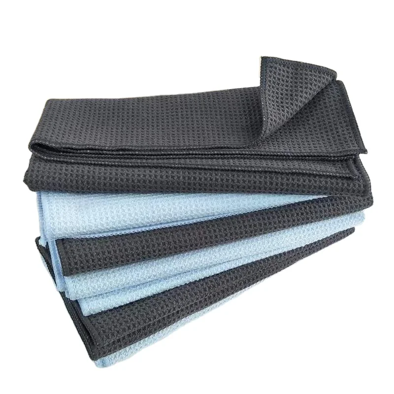 Waffle Drying Towels For Car Microfiber Towel Waffle Weave Car Drying Towels Waffle Cleaning Cloth