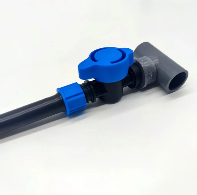 Клапан для оросительной трубы система капельного орошения ПЭ Трубопроводные клапаны мини-клапан