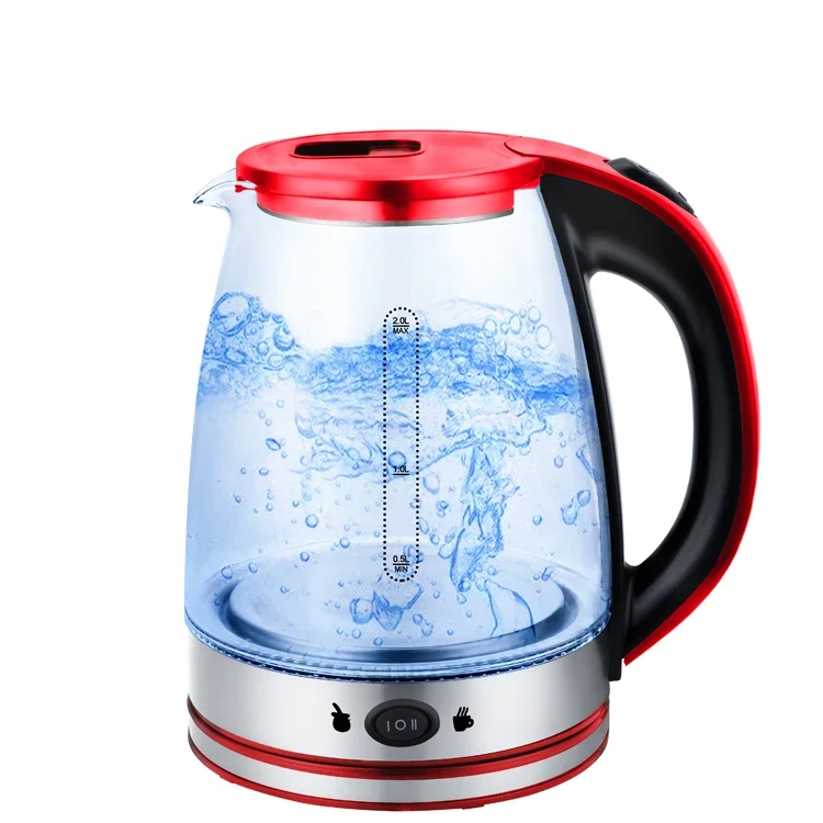 Hot Sale Home Appliance Automatic boil 2L Electric Kettle glass Kettle