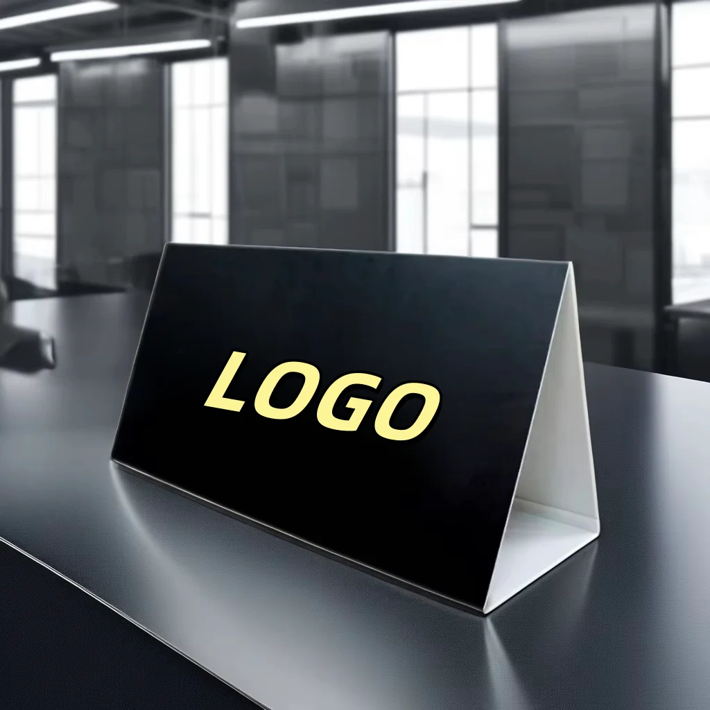 5mm Polypropylene PP Sign Board Customizable Free Standing Restaurant Table Number Sign Table Top Reserved Sign