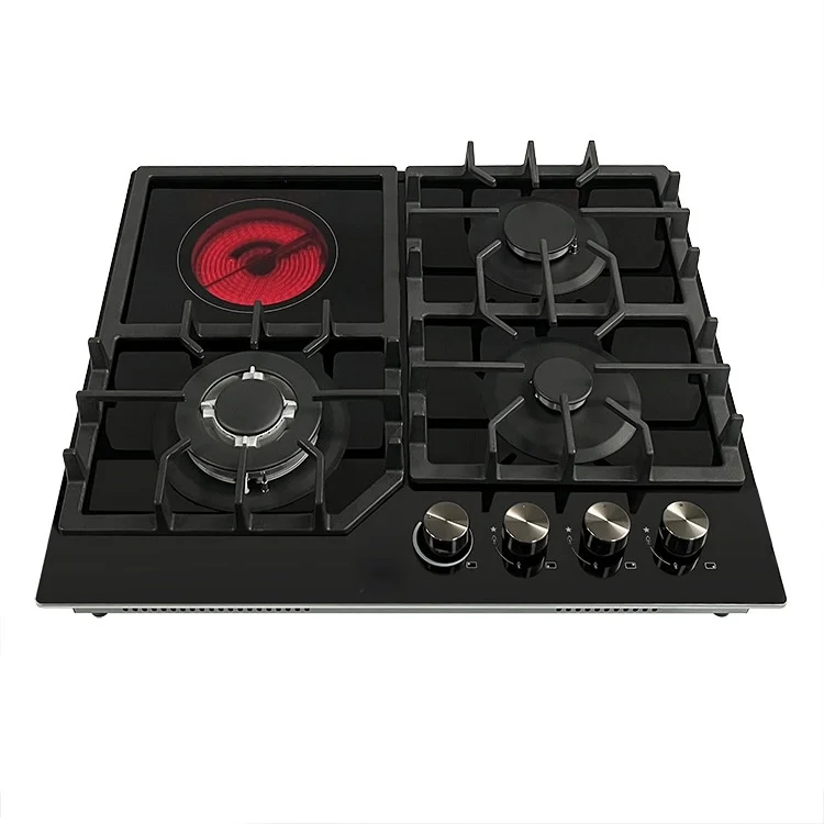 Factory Wholesale Professional Factory Made Glass Cooktops Lpg Gas Hob Built In Hob 3 Burners Gas Stove Ng Natural Gas Cooker