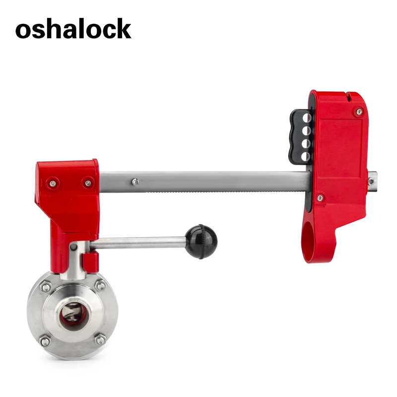 oem adjustable Pull-handle Butterfly Valve Lockout Suitable to Overhaul of lockout-tagout equipment