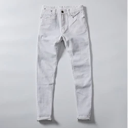 Factory OEM ODM stacked flare jeans Blue Fashion Jean Homme Animal Character Slim Fit Men Jean Pants