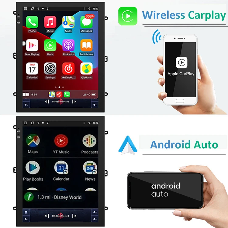 9.7 Inch Android Touch Screen Autoradio GPS Navigation Carplay Stereo Multimedia Car Radio Player For Jeep Wrangler JK 2011~2017