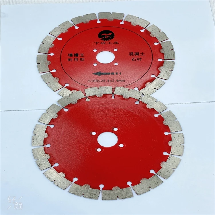 2021 Factory Wholesale Big Red Durable Diamond Saw Blade Cutting Disc Discount Price