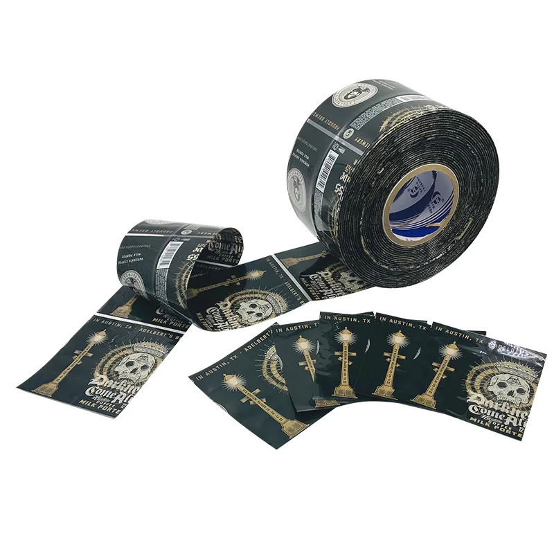 Cheap shrink label for beverage bottle custom capshrink beer