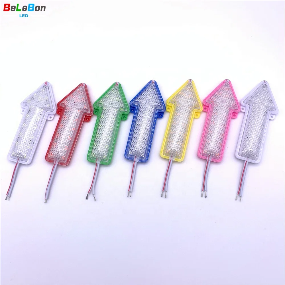 2021 new 12V 24V waterproof led turn signal arrow module lights auto led lorry side module marker light for truck trailer