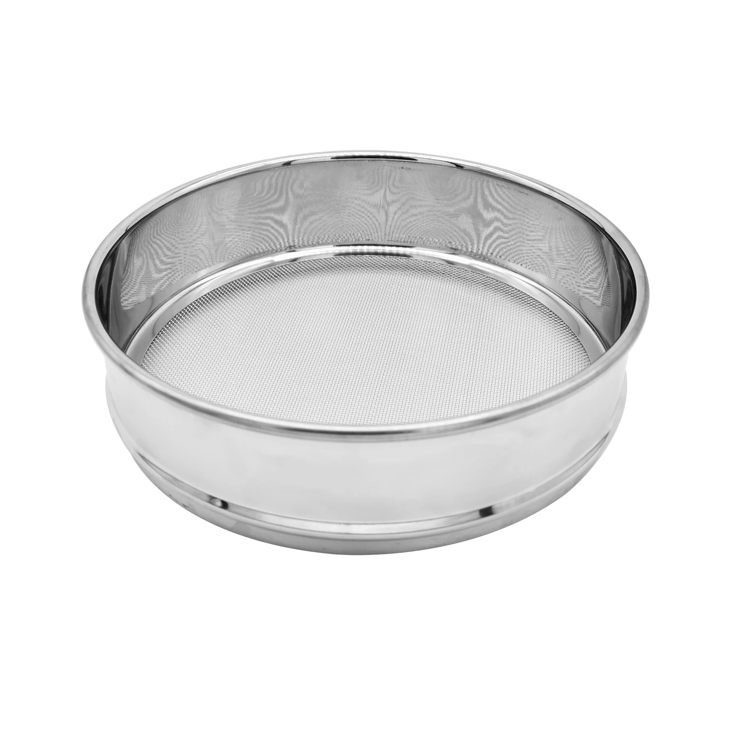 Customize Mesh 304 Stainless Steel Flour Sieve Strainer Sifters