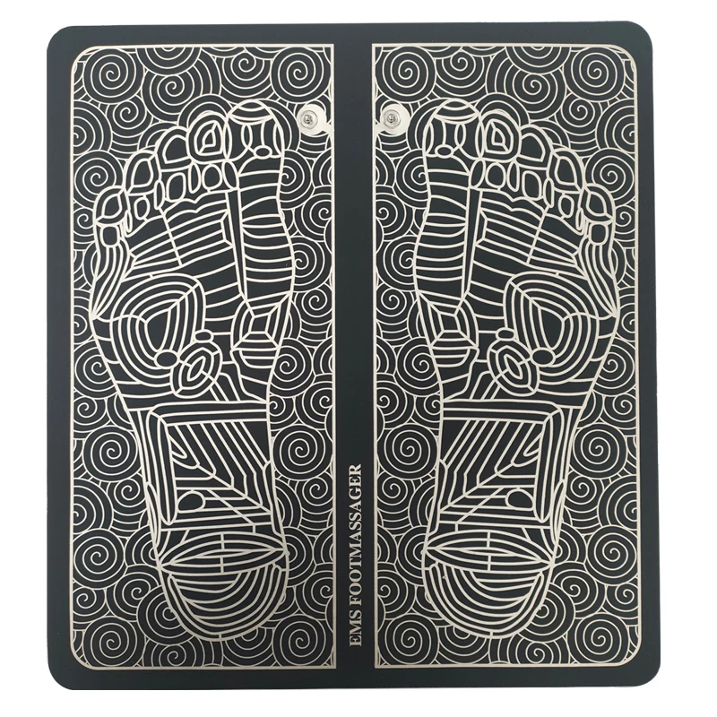 Factory wholesale EMS foot massager charging portable foot massage mat micro current foot therapy machine