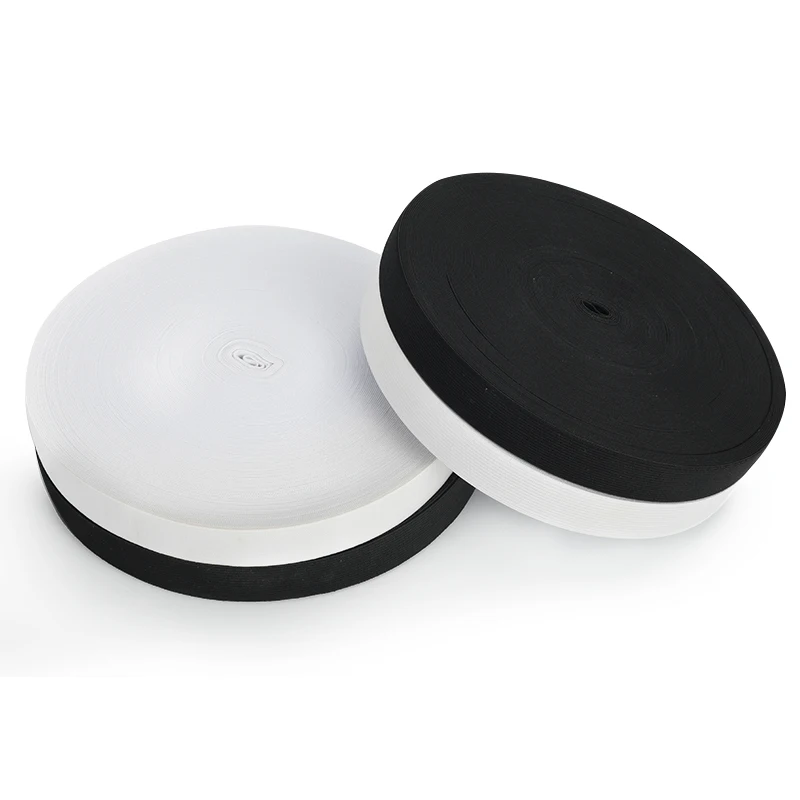 OCO Fast Delivery sew elastic Black and White Flat Elasticated  3cm sewing elastic clothing accessories