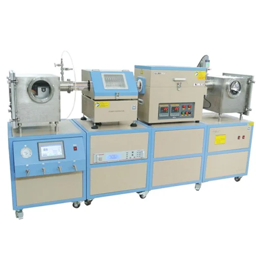 Lab High Temperature PECVD System with Vertical or Horizontal Rotary Tube Furnace