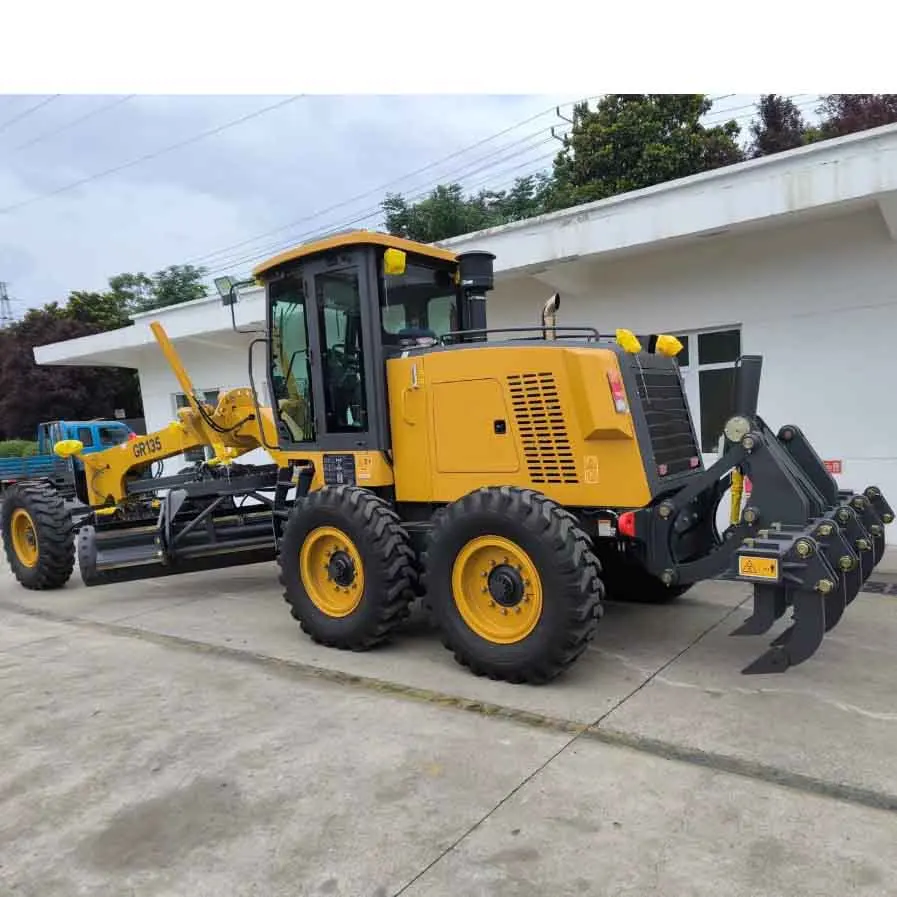 Factory Supply 135hp Motor Grader GR135 for Slope Scraping and Bulldozing