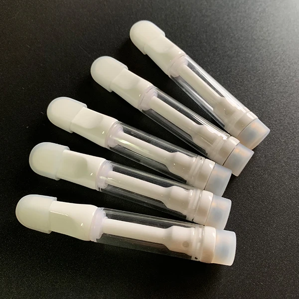 LUXCIG2020 высококачественный бессвинцовый для густого масла многоразовый Полный керамический масляный картридж 2,0 мм 1,0 мл 0,5 мл cbd пустой бак для вейпа