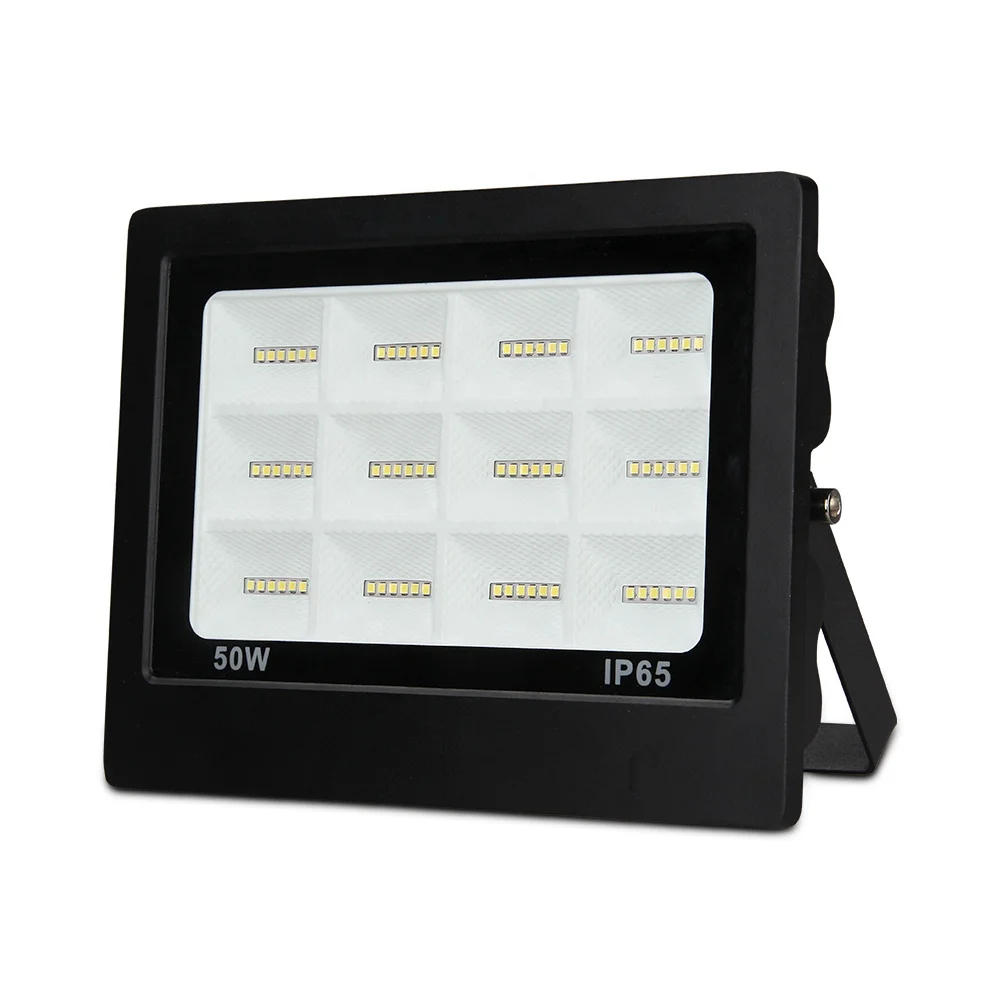 Faner floodlight waterproof ip65 outdoor 100w dob led flood work light good price aluminum housing with Lattice reflector