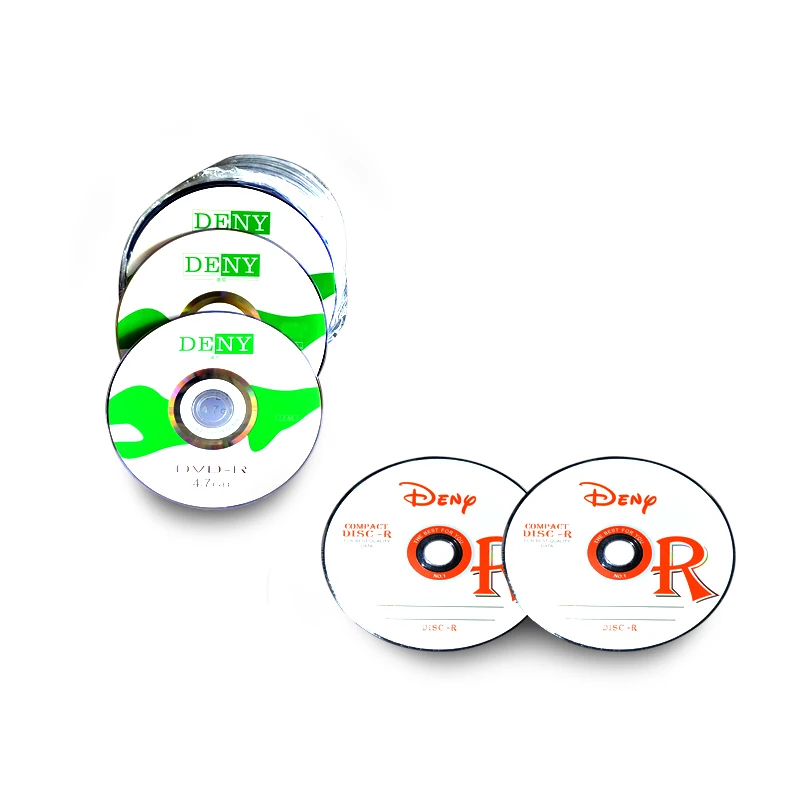Blank CD Rom Disk Three Colour Printing Popular 700MB OEM Sale printing blank cds