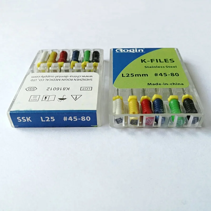Dental Niti Files Stainless Steel K File REAMER Endodontic Files Dental Equipment
