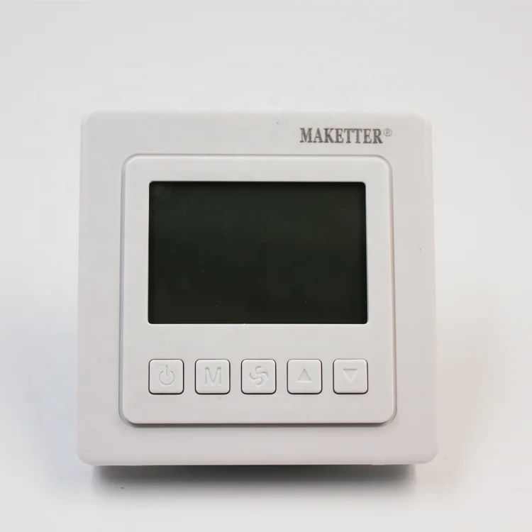 Wall Fan Coil Unit Thermostat Air Conditioner Fan Coil Controller Smart Thermostat