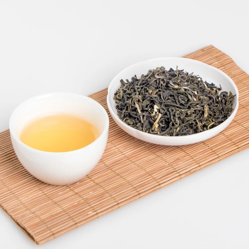 The Fine Quality Flavor Tea Delicious and Natural Pulled Core Jasmine Green Tea Bag Package